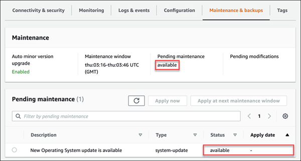 Optionales Betriebssystem-Update.