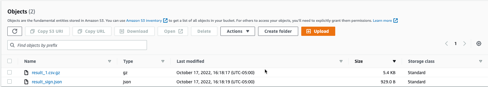 CloudTrail Ergebnisdatei abfragen