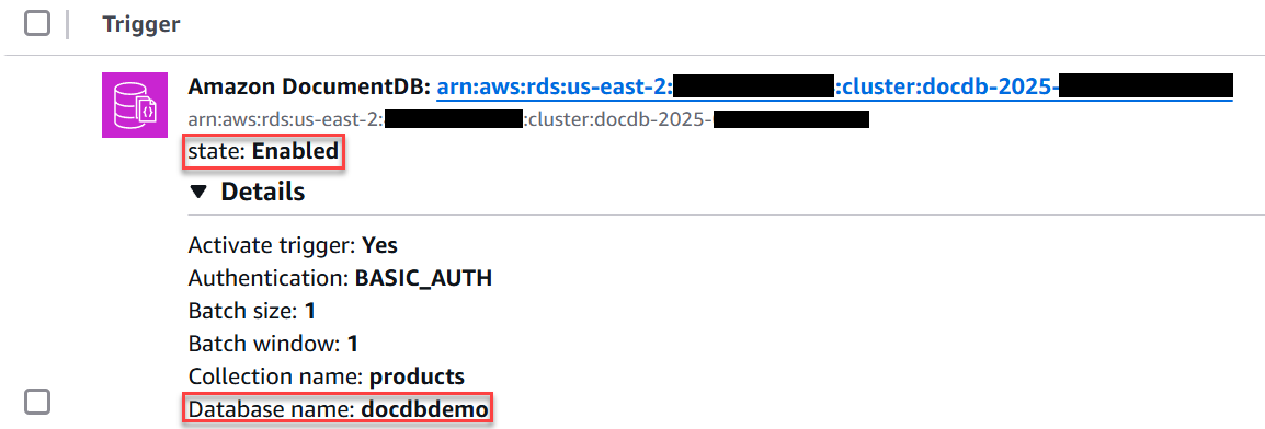 Details zur Zuordnung von Ereignisquellen in Lambda