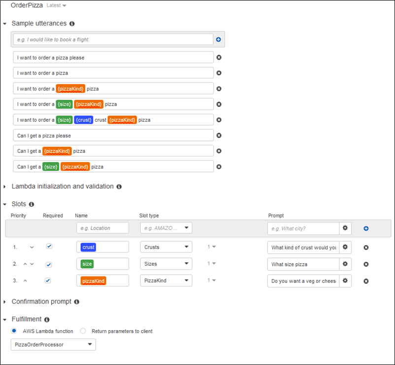 Der Absicht-Editor