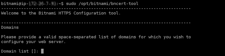 Ausführen des bncert-Tools