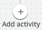 Die Schaltfläche „Aktivität hinzufügen“.