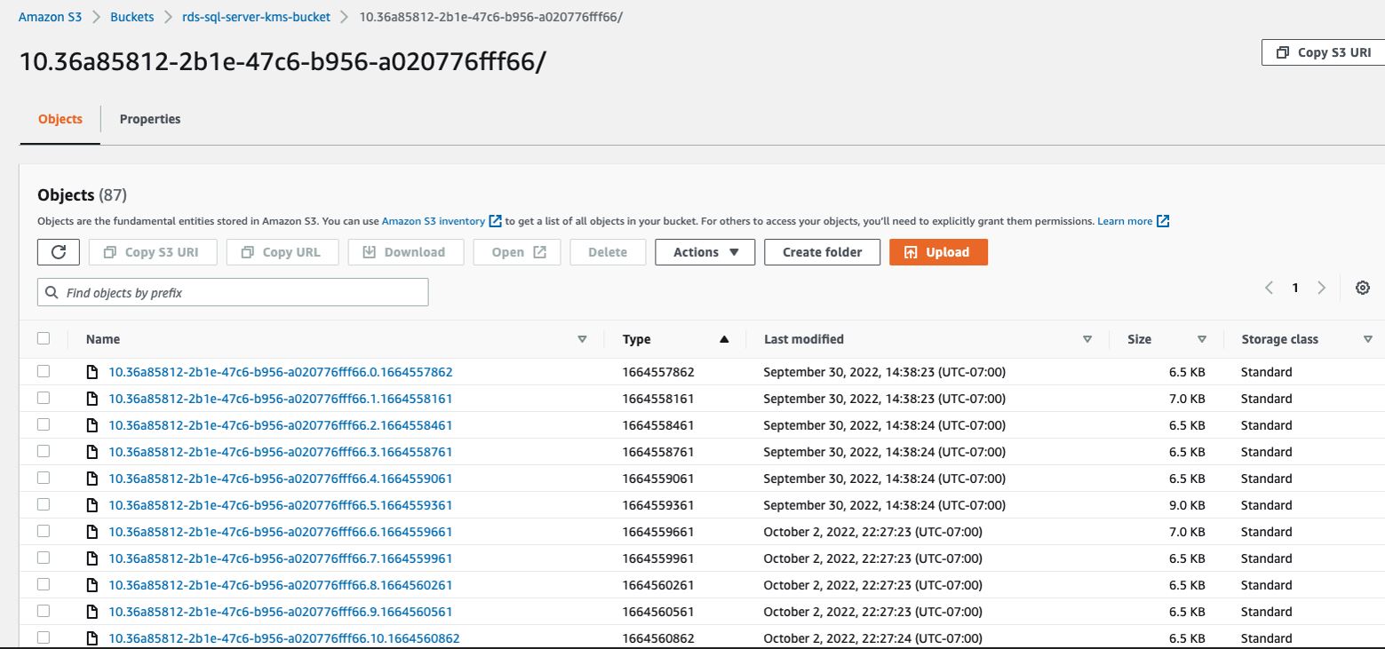 Estructura de buckets de Amazon S3 con acceso a los registros de transacciones