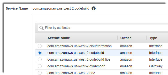 Configuración de un punto de conexión de VPC