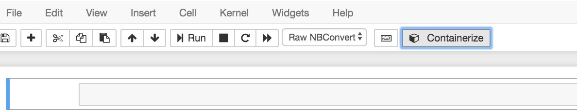 Actualice la creación de contenedores del bloc de notas en AWS IoT Analytics.