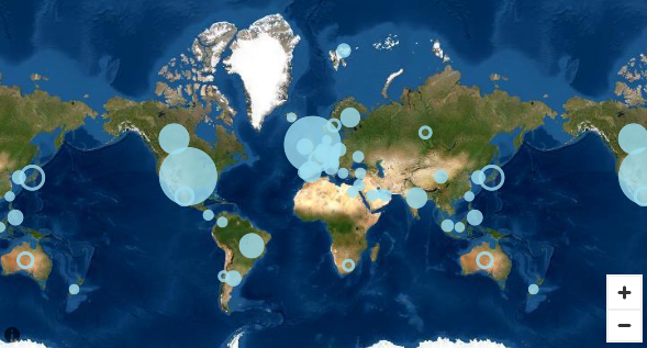 Esta es una imagen de ejemplo de un mapa visual con una base de imágenes.