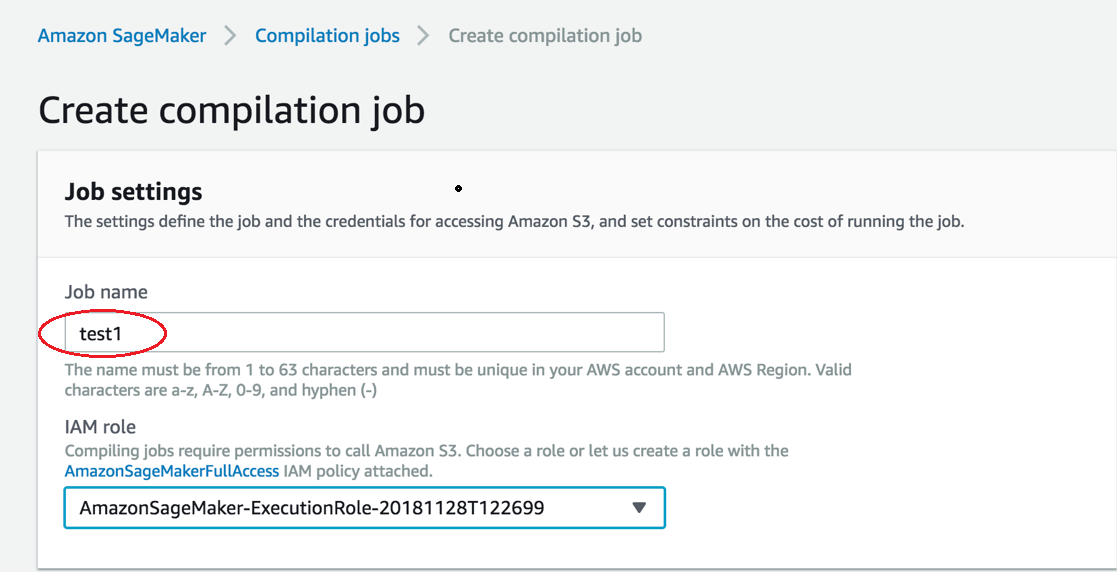 Crea una página de trabajo de compilación.