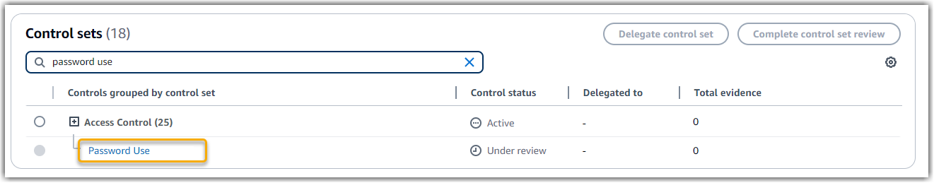 Screenshot yang menunjukkan kontrol API dalam penilaian.