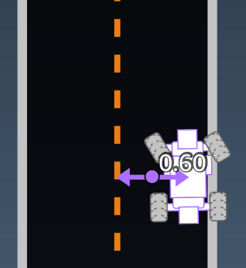 Gambar: Parameter input fungsi DeepRacer penghargaan AWS daridistance_from_center.