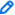 The edit icon, which is a blue pencil.