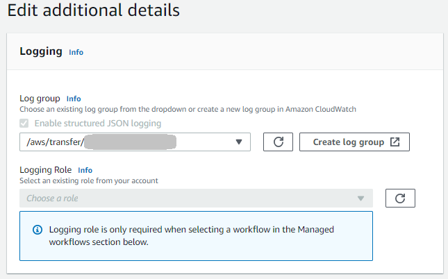 Panel logging jika server belum mengaktifkan logging.