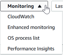 Opzioni di monitoraggio