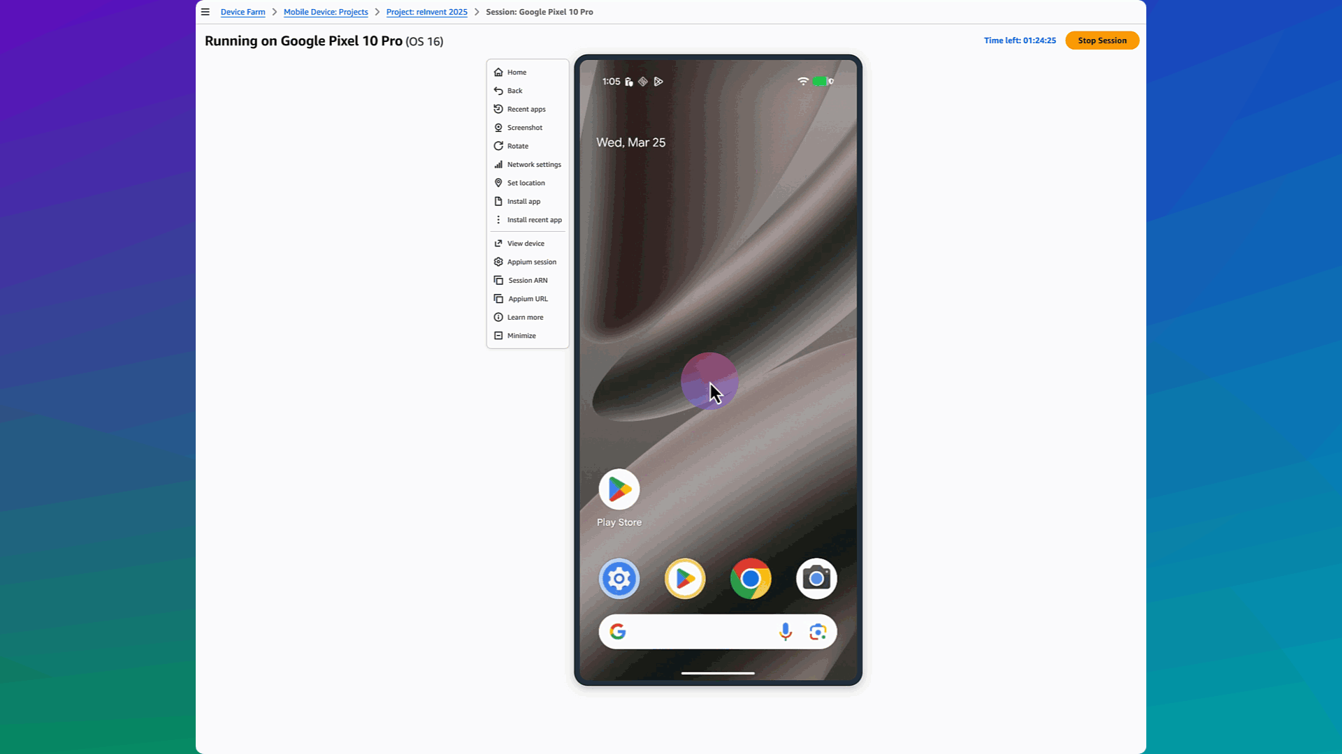 Installa le app recenti in accesso remoto