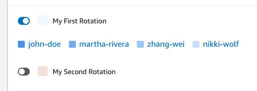 Attiva e disattiva i pulsanti visualizzati in posizione di attivazione e disattivazione nell'anteprima del calendario durante le chiamate.