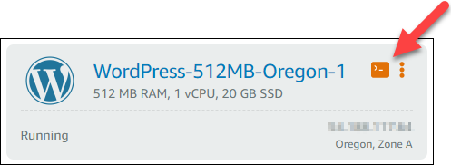 Apri il SSH client basato su browser con connessione rapida.