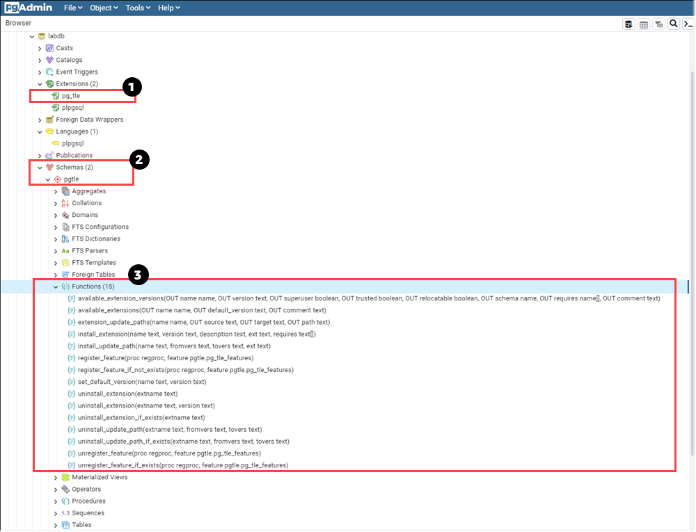 TLE 開発キットを占めるコンポーネントの一部を示す画像