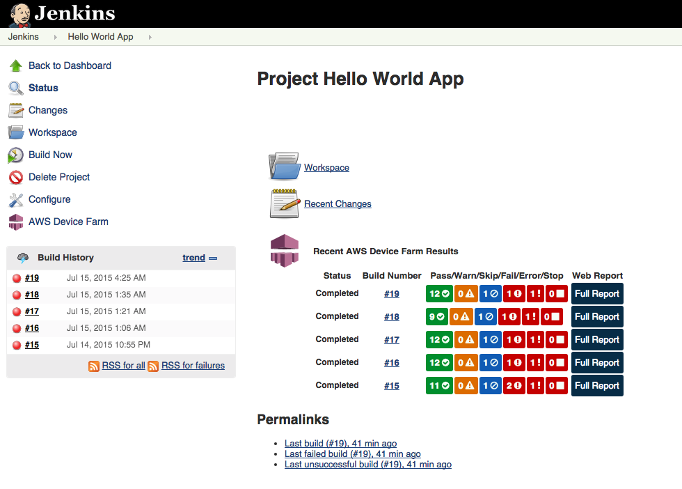 Jenkins CI Hello World 애플리케이션과 통합