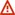 The warning icon, which is a red triangle that has an exclamation point in it.