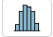 Histogram chart showing data distribution with bars of varying heights.