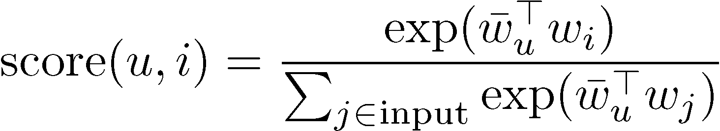 Descreve a fórmula usada para calcular as pontuações de cada item em uma classificação.